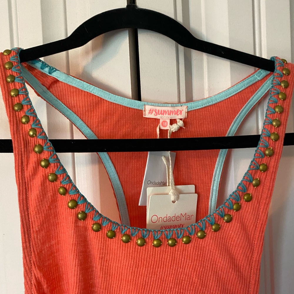 NWT tank dress coverup ondademar